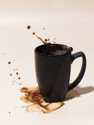 Кружка Foretta, черная фото 6