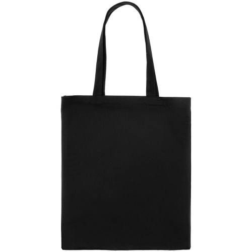 Холщовая сумка Countryside, черная фото 4
