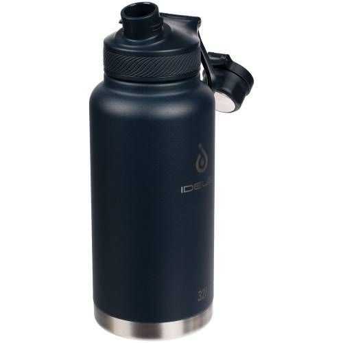 Термобутылка Fujisan XL, темно-синяя фото 9