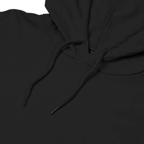 Толстовка с капюшоном унисекс Hoodie, черная фото 4