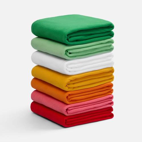 Флисовый плед Warm&Peace, белый фото 11