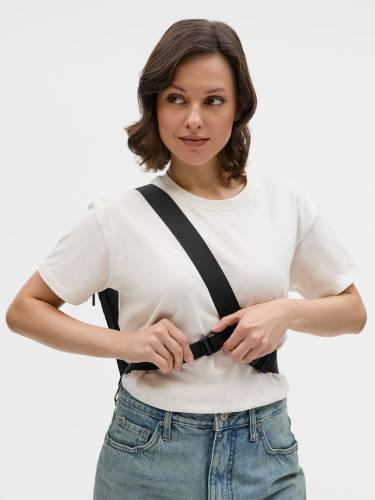 Рюкзак на одно плечо Jekko, черный фото 12