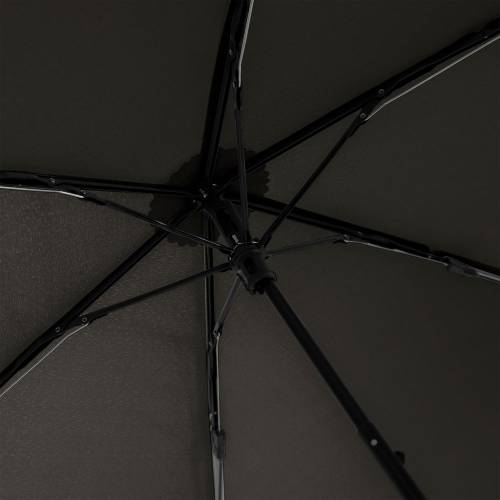 Зонт складной Zero 99, черный фото 5