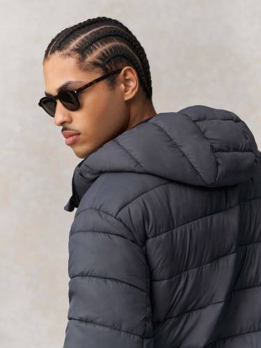 Куртка-парка унисекс Reverse, черная фото 16