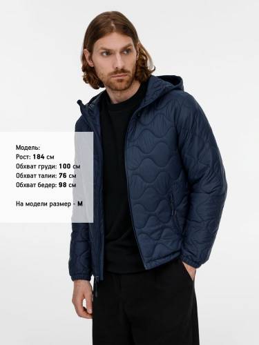 Куртка унисекс Tarnaby, темно-синяя фото 10