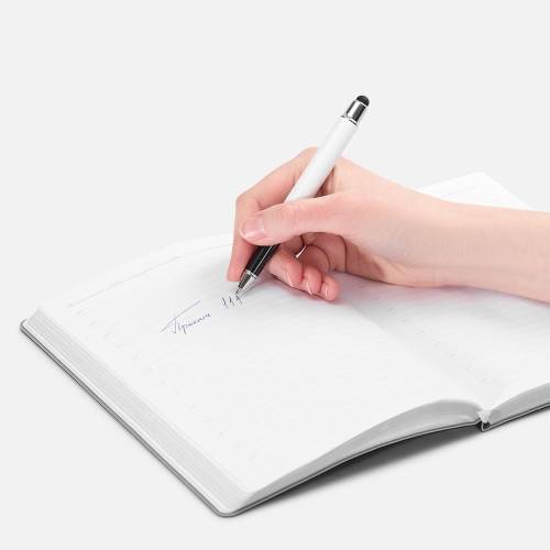 Роллер Scribo со стилусом, матовый белый фото 8