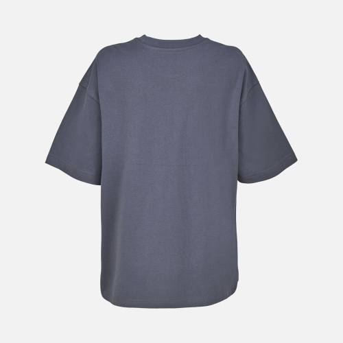 Футболка оверсайз женская Boxy Women, темно-серая (графит) фото 3