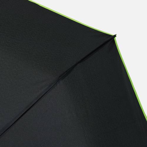 Зонт складной Edgeline, зеленое яблоко фото 8
