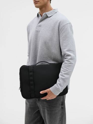 Сумка для ноутбука Crosshub, черная фото 13 Сумка для ноутбука Crosshub, черная фото 13