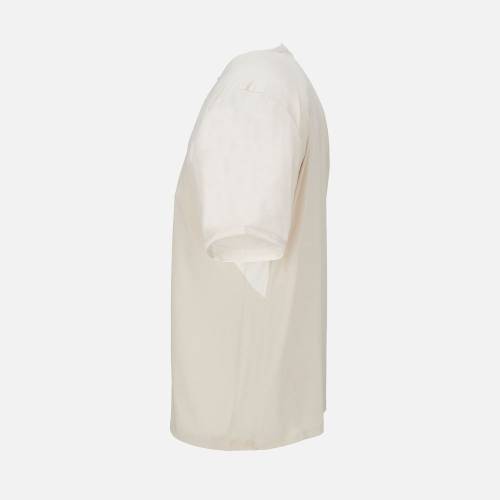 Футболка спортивная унисекс Storm, бежевая (льняная) фото 4