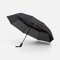 Складной зонт Dome Double с двойным куполом, серый