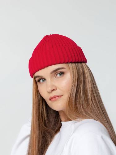 Шапка Hipsta, ярко-красная фото 5 Шапка Hipsta, ярко-красная фото 5