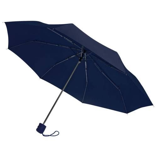 Зонт складной Basic, темно-синий фото 2