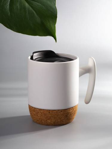 Кружка Corky Grip, белая фото 6