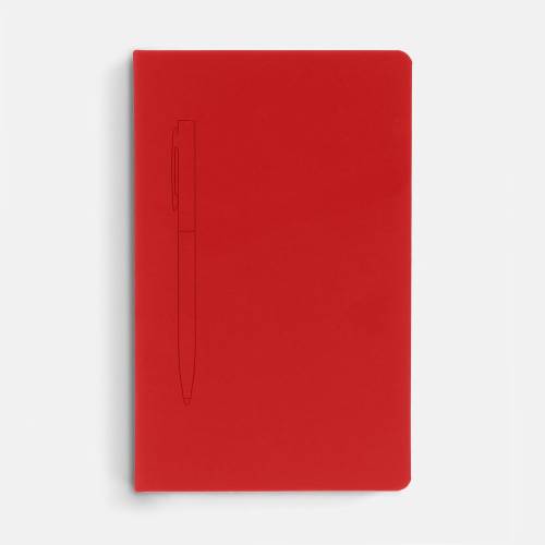Ежедневник Magnet Shall, недатированный, красный фото 5 Ежедневник Magnet Shall, недатированный, красный фото 5