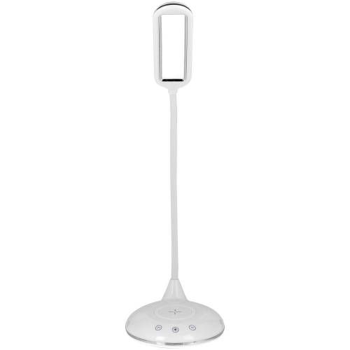 Лампа с беспроводной зарядкой Bright Helper, белая фото 3