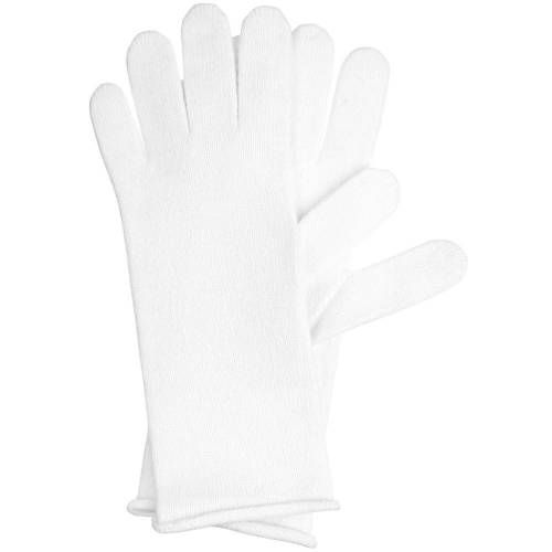 Перчатки Alpine, удлиненные, белые фото 3