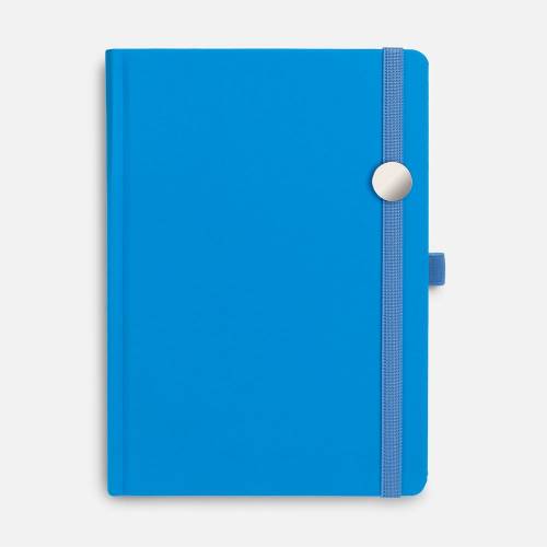 Ежедневник Favor Metal, недатированный, голубой фото 3