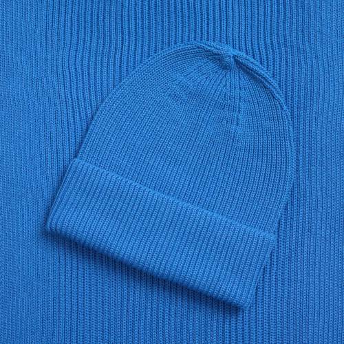 Шарф Nobilis Mono, синий (аква) фото 4 Шарф Nobilis Mono, синий (аква) фото 4