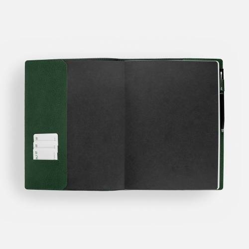 Ежедневник в суперобложке Brave Book, недатированный, зеленый фото 6