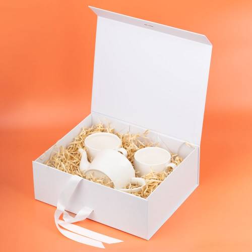 Коробка складная Rusetti, L, белая фото 8