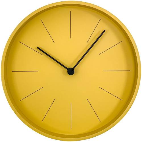 Часы настенные Ozzy, желтые фото 2