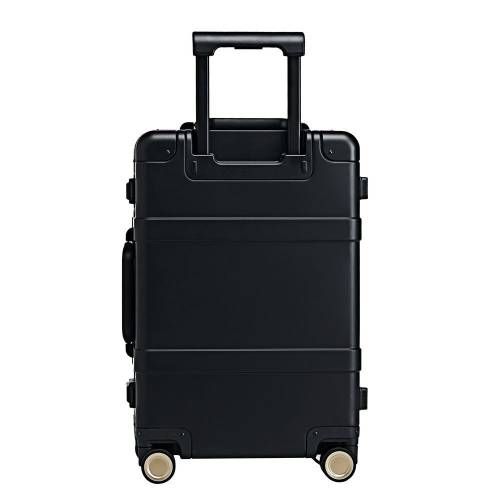 Чемодан Metal Luggage, черный фото 4