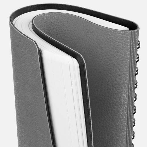 Ежедневник Strep Front на заказ, недатированный, серый фото 7