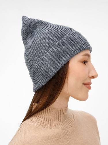 Шапка Nobilis Mono, серая (стальная) фото 8 Шапка Nobilis Mono, серая (стальная) фото 8