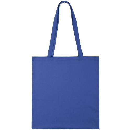 Холщовая сумка Optima 135, ярко-синяя фото 4
