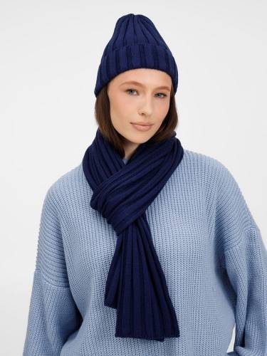 Шапка Metelitsa, темно-синяя (сапфир) фото 7 Шапка Metelitsa, темно-синяя (сапфир) фото 7