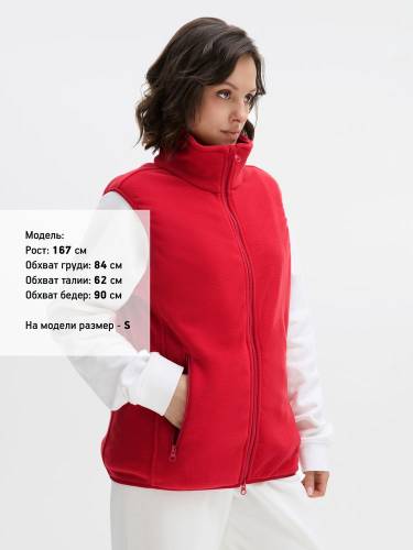 Жилет флисовый унисекс Ben Mac, красный фото 10
