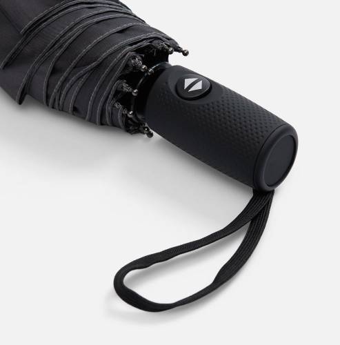 Складной зонт Dome Double с двойным куполом, серый фото 7