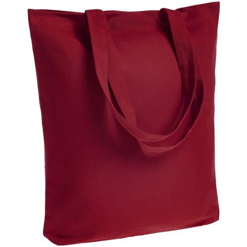 Холщовая сумка Avoska, бордовая фото 2