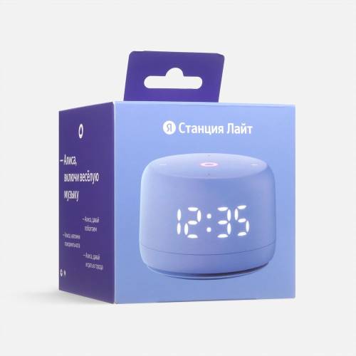 Умная колонка «Яндекс Станция Лайт 2», фиолетовая фото 7