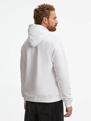 Толстовка унисекс Spencer, белая фото 10