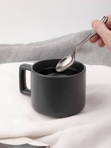 Чашка Jumbo в коробке матовая, темно-серая фото 8