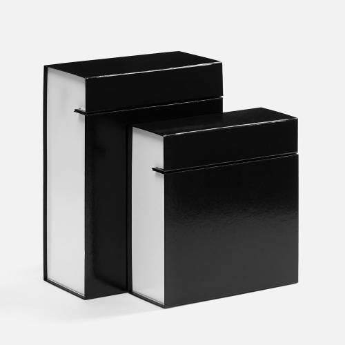 Коробка складная Wishful, M, черная фото 7