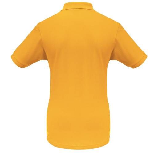 Рубашка поло Safran желтая фото 3