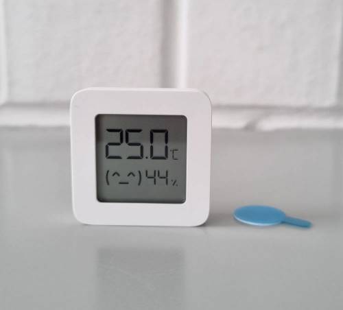 Датчик температуры и влажности Xiaomi Temperature and Humidity Monitor 2, белый фото 5