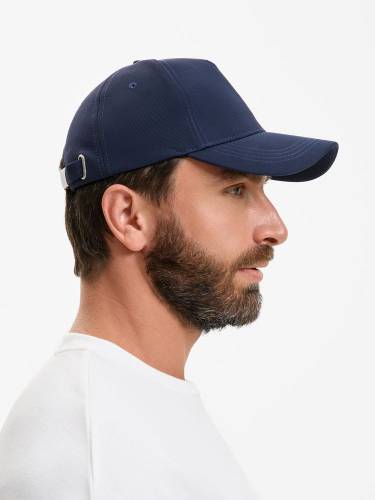 Бейсболка Yonkers, темно-синяя фото 9