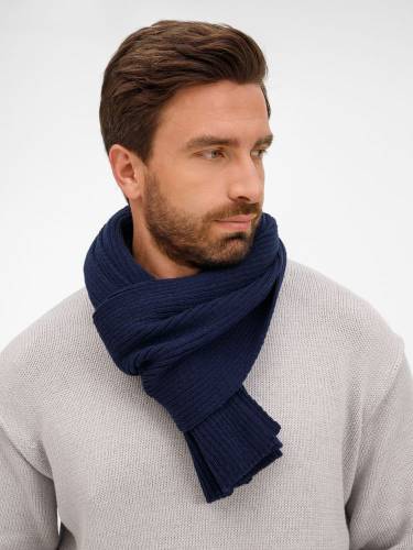 Шарф Catch Match, темно-синий фото 8