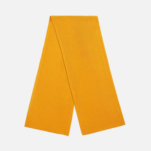 Шарф Nobilis Mono, желтый (медовый) фото 2