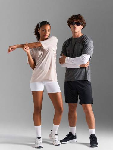 Футболка спортивная унисекс Storm, белая фото 10