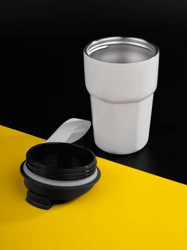 Термостакан Freshbrew, белый фото 9
