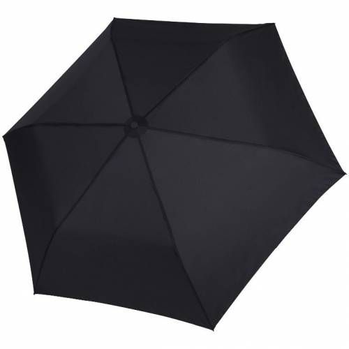 Зонт складной Zero Large, черный фото 2