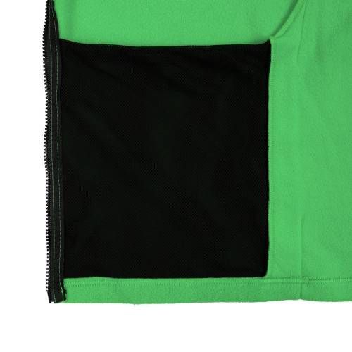 Куртка флисовая унисекс Manakin, зеленое яблоко фото 5