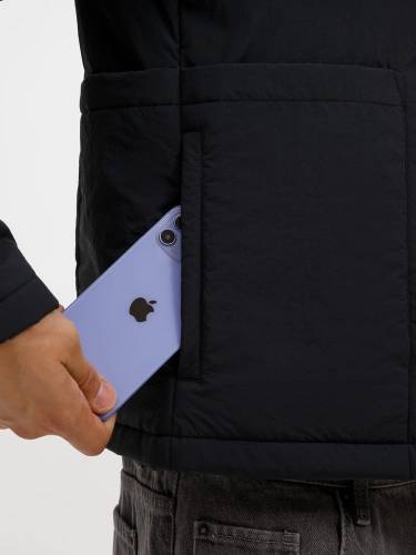 Куртка унисекс Veter, черная фото 11