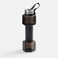 Бутылка для воды Hantelis, черная