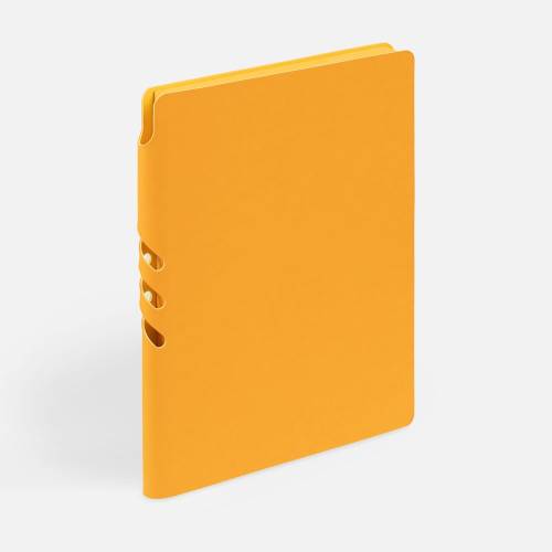 Ежедневник Flexpen Shall, недатированный, желтый фото 3